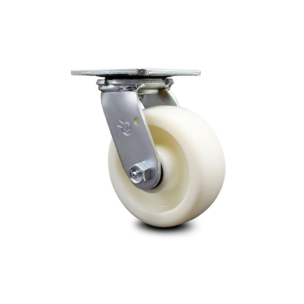 Service Caster 5 Inch Nylon Wheel Swivel Caster with Roller Bearing SCC-30CS520-NYR - main
